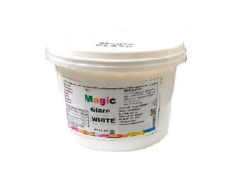 White Glaze 2.5 kg For Cake Decorating.