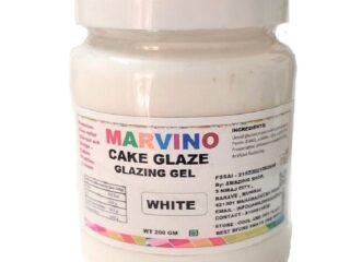 White Glaze 200 gm For Cake Decorating.